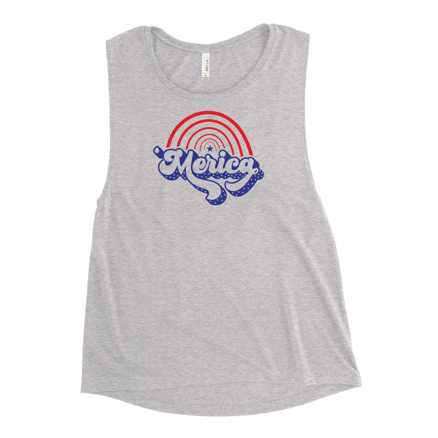 'Merica Fourth of July Muscle Tank