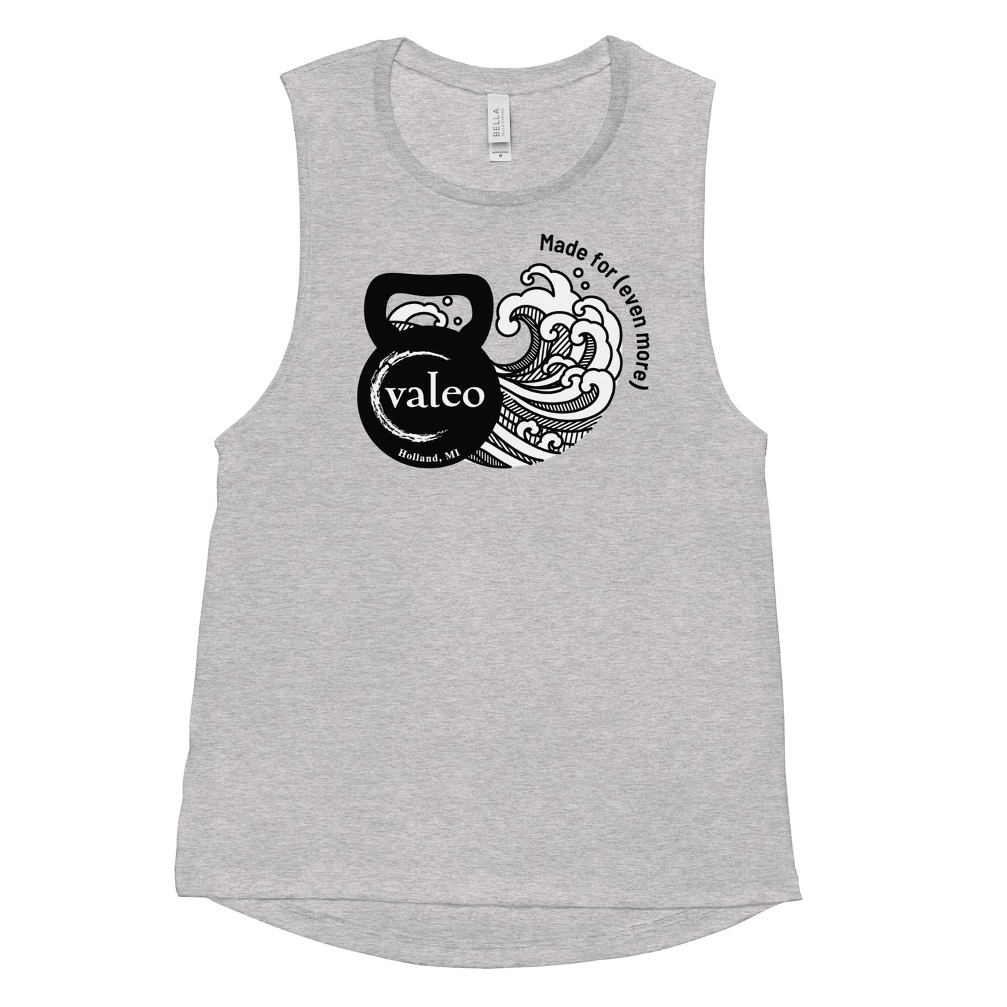 Kettlebell Wave Muscle Tank