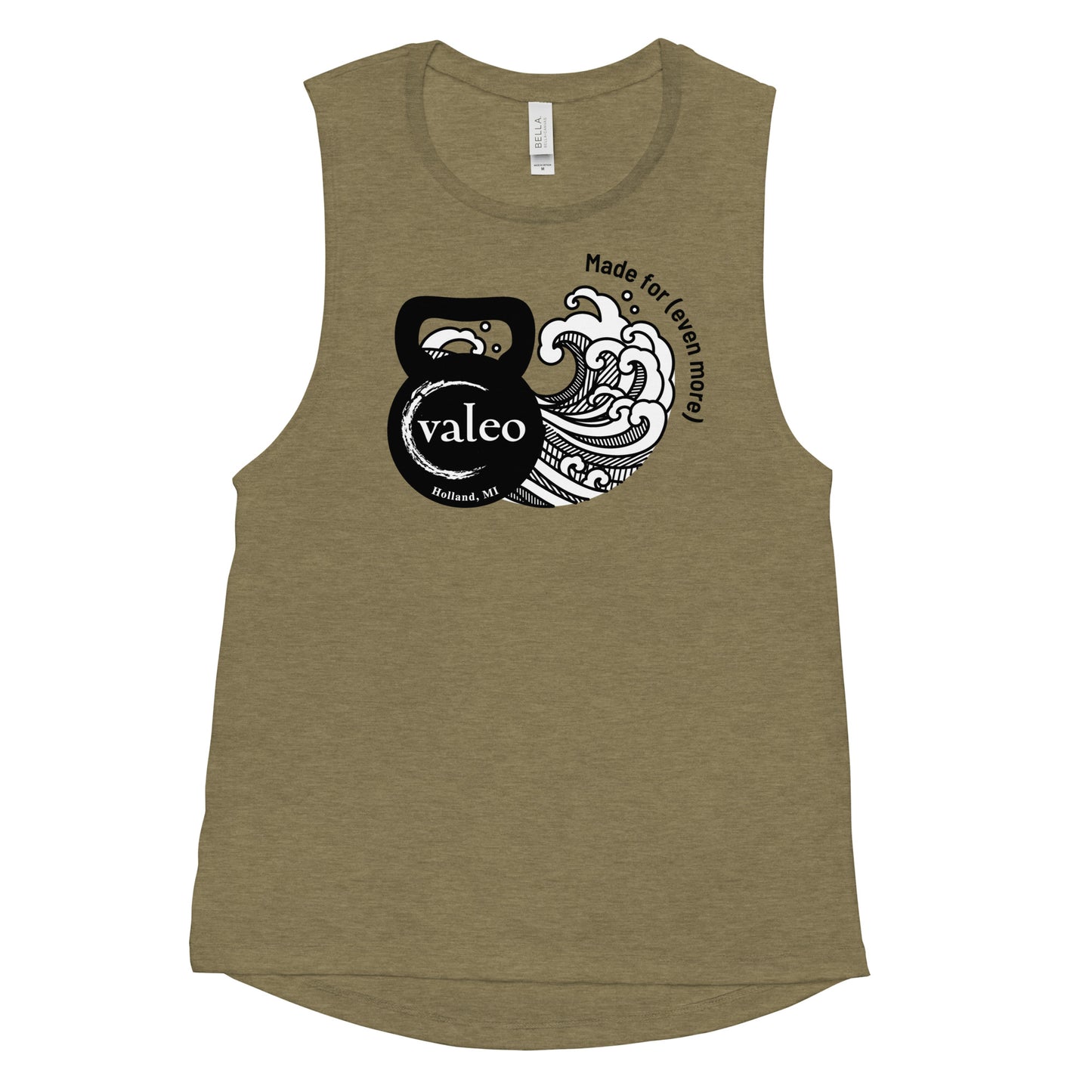 Kettlebell Wave Muscle Tank