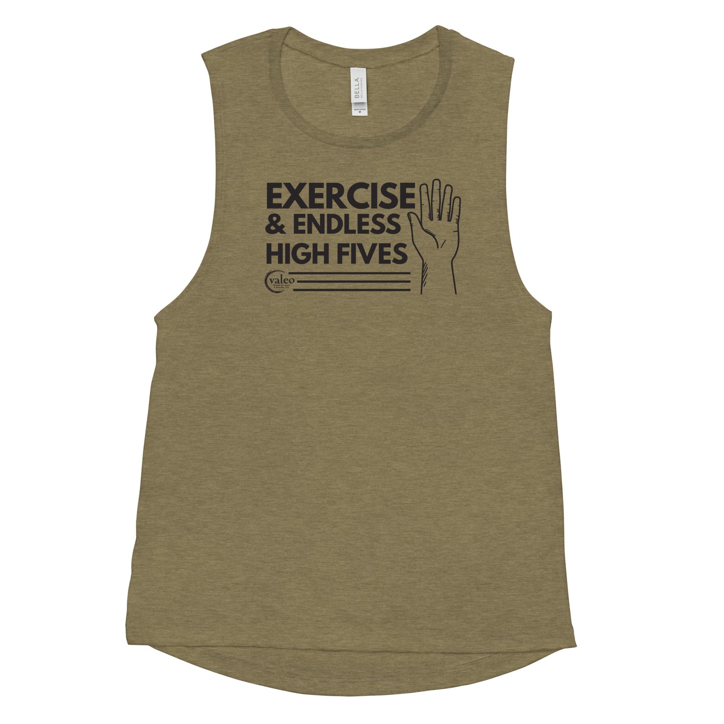 Exercise & Endless High-Fives Muscle Tank