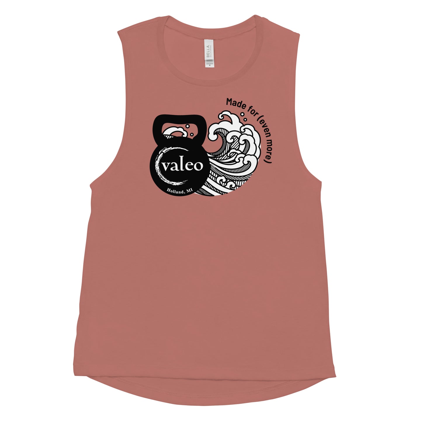 Kettlebell Wave Muscle Tank