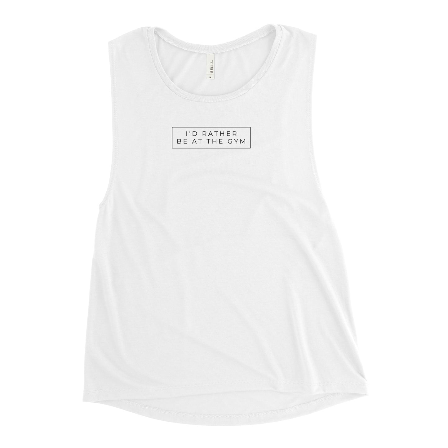 I'd Rather Be At The Gym Muscle Tank