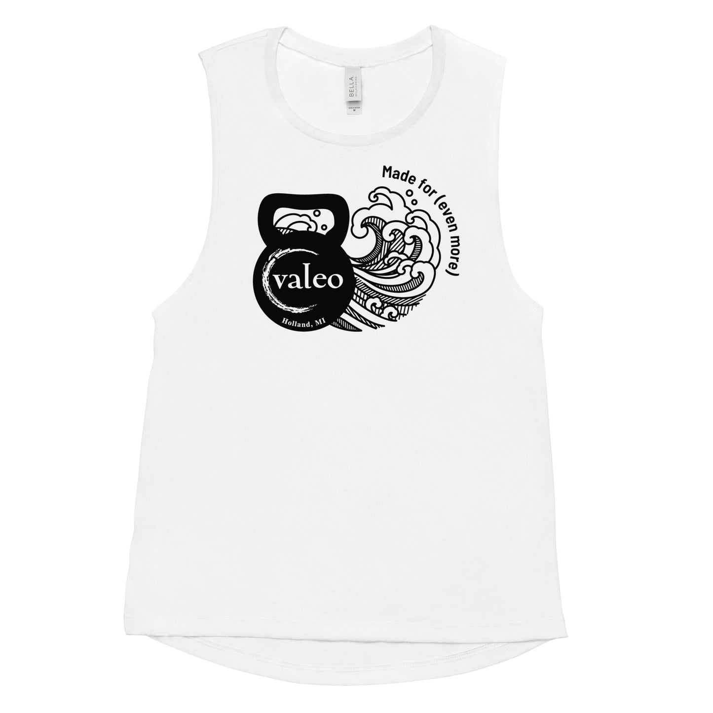 Kettlebell Wave Muscle Tank